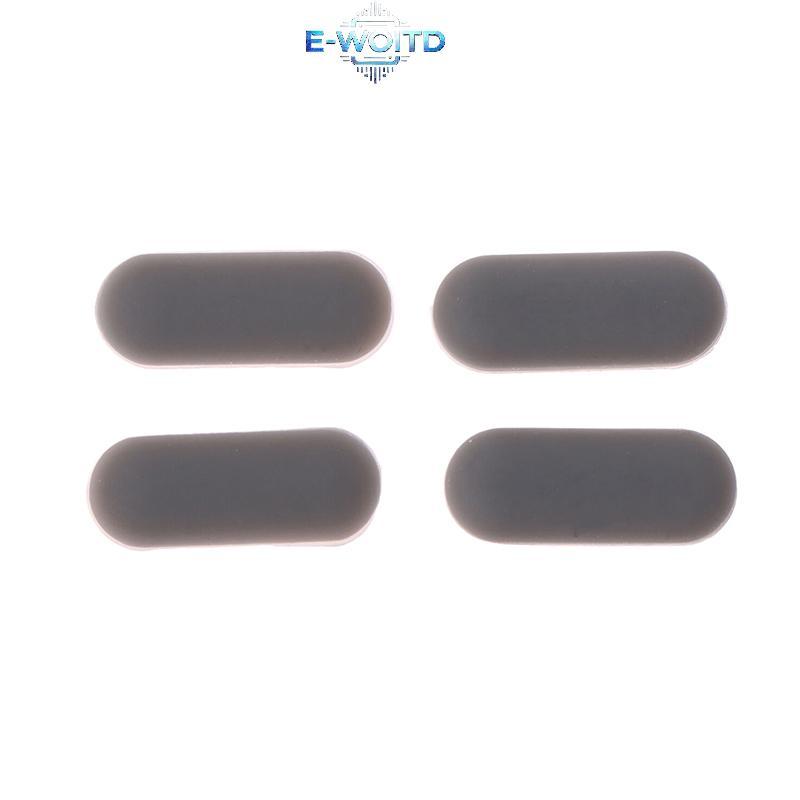 E-WOITD 2 / 4 Chiếc Laptop Đáy Đế Bao Chống Trượt Miếng Lót Cao Su Chân Cho Dell E5400 E5401 E5410 E5510 E5500 Đáy Vỏ Pad E-WOITD