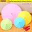 SUNKISSD 1 Chiếc Ô Giấy, Đồ Dùng Tranh Màu Handmade DIY, Tay Cầm Dài Trống 20 / 30 / 40 / 60cm Đạo Cụ Chụp Ảnh Cho Bé Tắm Kỷ Niệm Sinh Nhật Đám Cưới