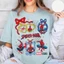 Áo thun GC1 Cotton dày 110CM-6XL, nơ hình Người Nhện, tay ngắn