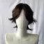 THEGIRL8B Nam Ngắn Tóc Giả, Tóc Tổng Hợp Lớp Đuôi Sói Tóc Giả, Đẹp Trai Xoăn Tự Nhiên Cosplay Thực Tế Halloween Tóc Giả Trẻ