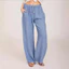 Váy Quần ống rộng nữ từ vải lanh cotton mỏng, thoáng khí, cao cấp - Phù hợp tập yoga và mặc hàng ngày