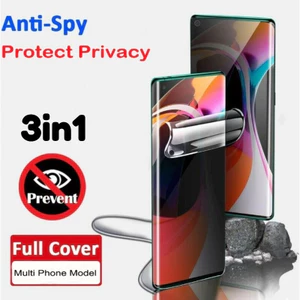Phim mặt sau bằng sợi Carbon 3in1 cho Oppo Find X9s X9s + X9 + X9 Ultra Pro Phim Hydrogel mềm chống gián điệp riêng tư cho Oppo Find X8s + X8s X8 X7 Ultra Pro Mặt sau điện thoại + Bảo vệ màn hình phía trước