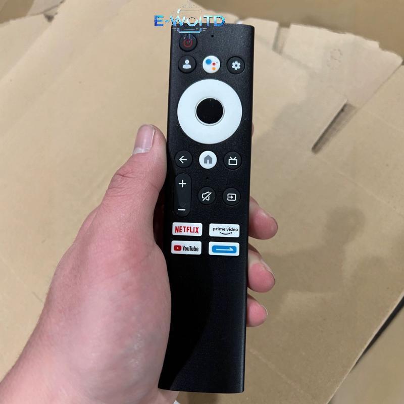 E-WOITD 1 Chiếc Tivi Điều Khiển Từ Xa Bằng Giọng Nói Thích Hợp Cho Coocaa Android TV Skyworth Smart Thay Thế E-WOITD