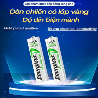 Energizer 1.2V AA / AAA 900mAh 2450mAh 800mAh 1300 mAh Pin sạc Ni-Mh 4 khe LCD Bộ sạc pin thông minh