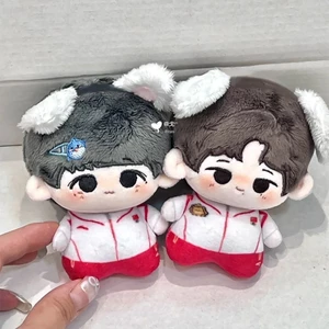 Satou Kết Hợp Hàng Hóa Búp Bê Cotton Sun Yingsha Wang Chuqin Q Phiên Bản Cá Mập Sư Tử Búp Bê 10cm Sang Trọng