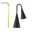 toyuvn Nhạc cụ gõ Bell Cowbell hai tông màu kim loại A-go-go với Striker