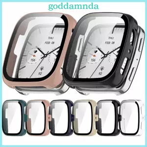 GODD Watch Bảo Vệ Màn Hình Vỏ Phim Có Kính Cường Lực Phim Bảo Vệ Dành Cho Hoạt Động 2 Vuông Chống Trầy Xước C