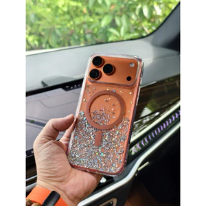 Ốp Lưng SwitchEasy Starfield Cho iPhone 17 Series - Nhũ Kim Tuyến 3D, Tích Hợp Vòng Sạc Từ Tính Magnetic