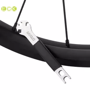 Cờ lê nói xe đạp ba lần cho 3.3 3.4 3.5MM Núm vú sửa chữa Loại bỏ bánh xe đạp Phát ngôn Công cụ điều chỉnh căng thẳng Đẹp