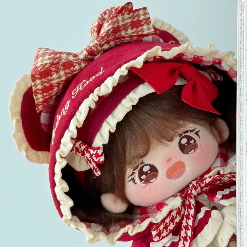 20Cm Quần Áo Bé Nhỏ Đỏ Cưỡi Hood 20Cm Búp Bê Cotton Bộ Quần Áo Bé Búp Bê Dễ Thương Búp Bê Trang Phục Quần Áo
