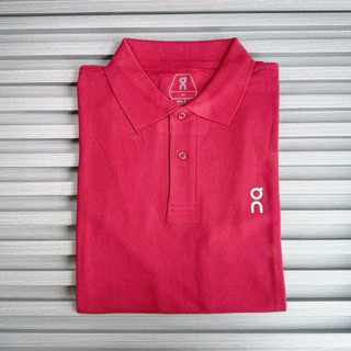 [Readystock] Áo thun cổ điển có logo cao su và cổ áo chất lượng cao, Áo polo nam siêu cao cấp