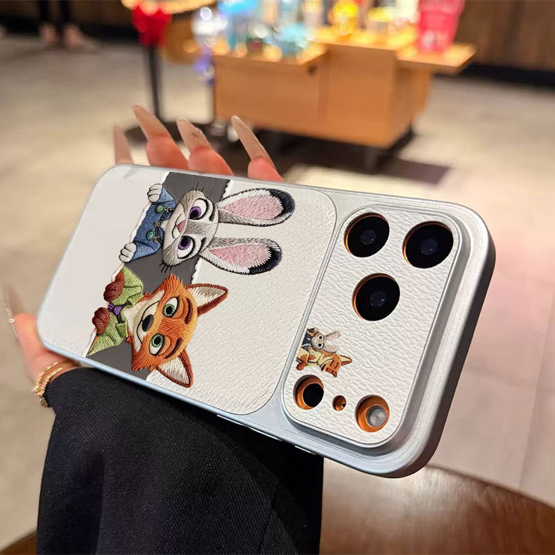 Ốp lưng iPhone mẫu Judy&Nick Ốp bảo vệ máy ảnh da mềm cao cấp - iP 7/8/X/XS/XR/11/12/13/14/15/16/17/Plus/Air/Pro/Max