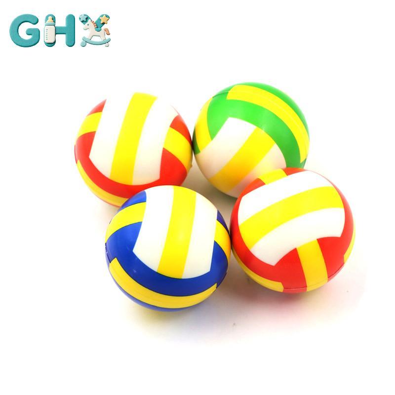 GHX 1PC Giảm Căng Thẳng Lỗ Thông Hơi Bóng Chuyền Mini Bóp Bóng Xốp Trẻ Em Đồ Chơi Ngoài Trời VN