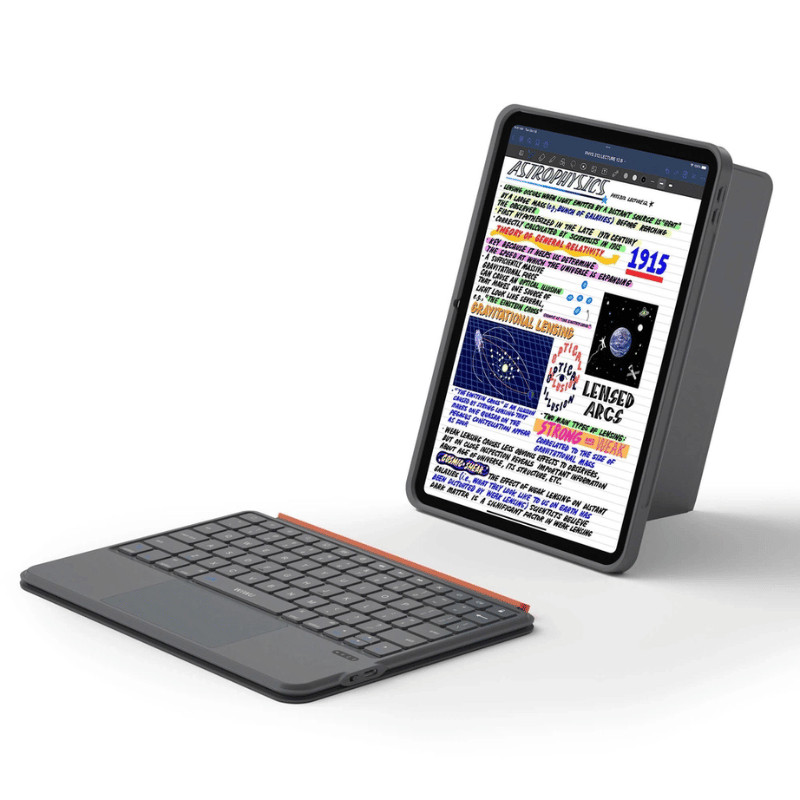[Chính Hãng] Case/Bao Da Bàn Phím WiWU 3in1 Magnetic Keyboard MK-005 Bluetooth 5.3 Cho iPad Air / Pro