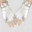 AqToCna Ngón Lái Xe Da PU Găng Tay Động Cơ Thoáng Mát Studs Gợi Cảm Ro Punk Găng Tay AqToCna
