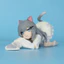 SQ3 Nachoneko Nút chặn mì Catgirl dễ thương Hình hành động Trang trí QS3