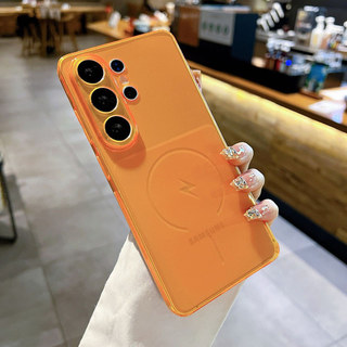 TPU tức thì siêu mỏng thích hợp cho vỏ điện thoại Samsung s26 ultra chống rơi trong suốt màu trơn s24 + / 25fe vỏ bảo vệ
