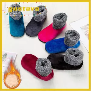 Tất Dép GUSTAVA, Sang Trọng Với Đế Chống Trơn Trượt Tất Sàn Nhà, Tất Tuyết Ống Cao Cấp Mềm Mại Mùa Đông