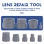 9 Cái / bộ Bộ Dụng Cụ Sửa Chữa Ống Kính Cho Máy Ảnh DSLR Vòng Loại Bỏ Cao Su 8-83Mm Phụ Kiện Studio Ảnh