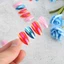FAVORITEGOODS 10 CÁI Giá đỡ móng tay từ tính, Thiết kế Acrylic Đầu móng tay giả Giá đỡ trưng bày, Màn hình Ba Lan Bảng hiển thị acrylic từ tính trong suốt Màn hình biểu đồ màu móng tay