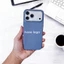 Màu xám oải hương cho iPhone 17 / 16 / 15 / 14 / 13 / 12 / 11 / Pro Max / Xs Max / XR 7 / 8 Plus / mini / E Vỏ điện thoại silicon lỏng màu trơn