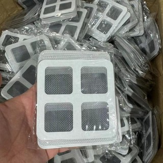 10 Miếng Dán Thoát Sàn Chống Tắc Cống Thông Minh - Lưới Lọc Cặn Bẩn Nhà Vệ Sinh Chặn Côn Trùng Siêu Dính 10x10cm