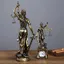 PWSEND Giả Đồng Trang Trí, Thiết Kế Retro Giả Đồng Nữ Thần Công Lý Trang Trí, Phong Cách Retro Chủ Đề Công Lý Phong Cách Châu Âu Bàn Làm Việc Nữ Thần Trang Trí Phòng Khách