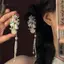 AqToCna Phong Cách Trung Hoa Men Bướm sel Kẹp Tóc Nữ Hanfu Phong Cách Cổ Xưa Kẹp Bên Phụ Kiện Tóc AqToCna
