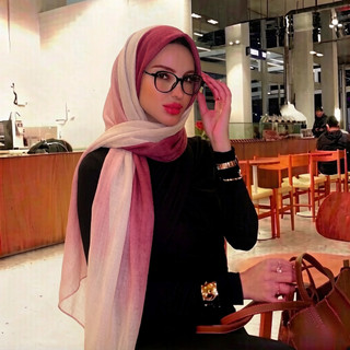 Xuân Hè Mới Màu Gradient Bali Khăn Dài Lụa, Khăn Choàng Mỏng Mềm Mại Và Thoáng Khí, Hijab Nữ, Khăn In Hình