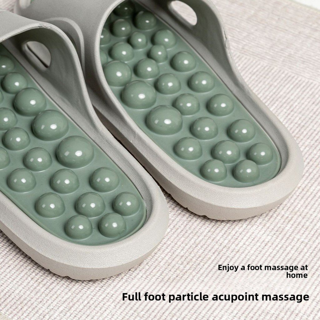 Nam Nữ Bấm huyệt Massage Dép Rỗng PVC Nhanh Khô Chống Trượt Phòng Tắm Nhà 9SL5
