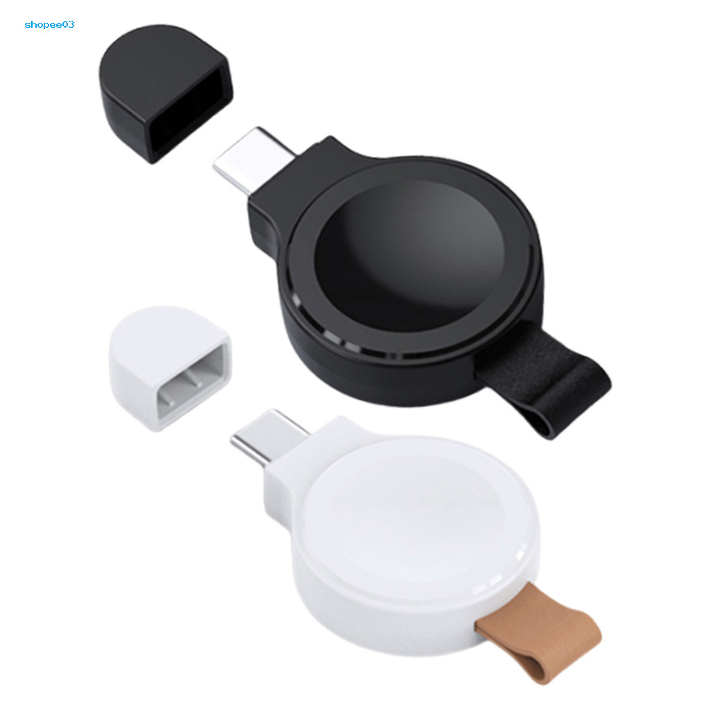 [Ky] Bộ sạc không dây nhỏ gọn Bộ sạc đồng hồ di động không dây từ tính Type-c Dock cho Apple Watch Series 8 7 6 5 4 3 2 1 Se – Trạm sạc đồng hồ thông minh nhỏ gọn dành cho du lịch