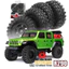4 55 * 20mm 1.0 '' Bánh Xích Lốp Và Bánh Xe Đính Hạt Nhựa Cho 1 / 24 RC Bánh Xích Trục SCX24 90081 AXI00001 FCX24