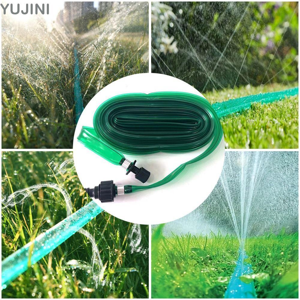 Vòi tưới vườn YUJINI, Ngâm hoa Giường Ống tưới, Máy phun nước tự động bãi cỏ Tiết kiệm nước nhỏ giọt Vòi nước sân vườn