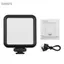 Guansfs Đèn video LED mini W49S 5600K Có thể điều chỉnh độ sáng 5W Pin sạc tích hợp 3 đế gắn giày lạnh