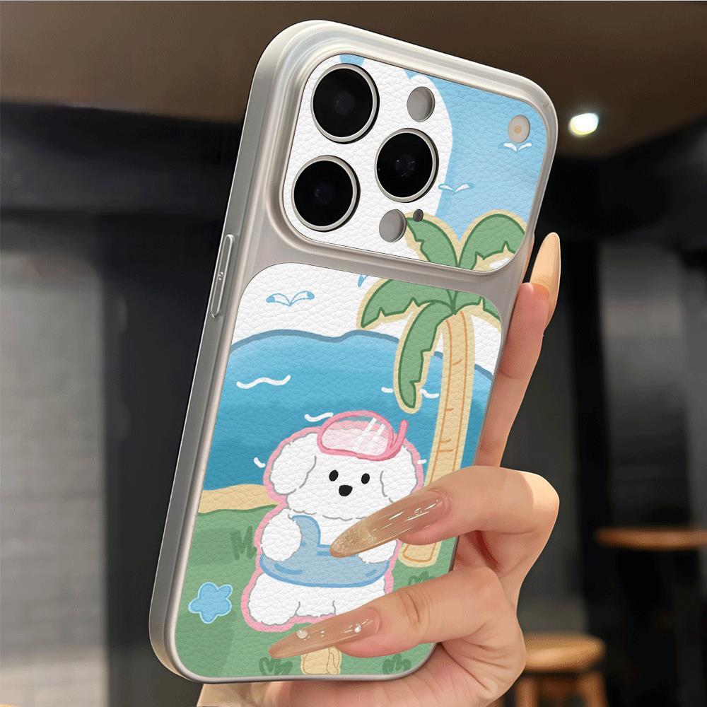 Sea Puppy cho trường hợp iPhone 17pro iPhone 16/15/14pro chống rơi