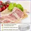 Hộp đựng tủ lạnh Hộp đựng tủ lạnh 3 lớp Hộp sắp xếp tủ lạnh trong suốt Hộp xếp chồng lên nhau cho tủ đông An toàn mueadsyvn