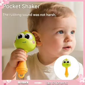 YOI Cầm Tay Cho Bé Hoạt Hình Vịt Bé Shaker Đồ Chơi Để Nghe Cảm Giác Trẻ Sơ Sinh Đồ Chơi Lục Lạc Vịt Shaker