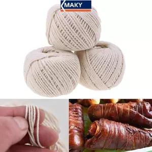 MAKY 1Roll 229 feet Thịt Cotton T Giàn Thổ Nhĩ Kỳ Thịt Nướng Dây VN