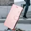 Ốp Lưng Cho Redmi A7 Pro Dập Nổi Mèo Và Ong Da Khe Cắm Thẻ Dây Đeo Tay Chống Rơi Vỏ Điện Thoại