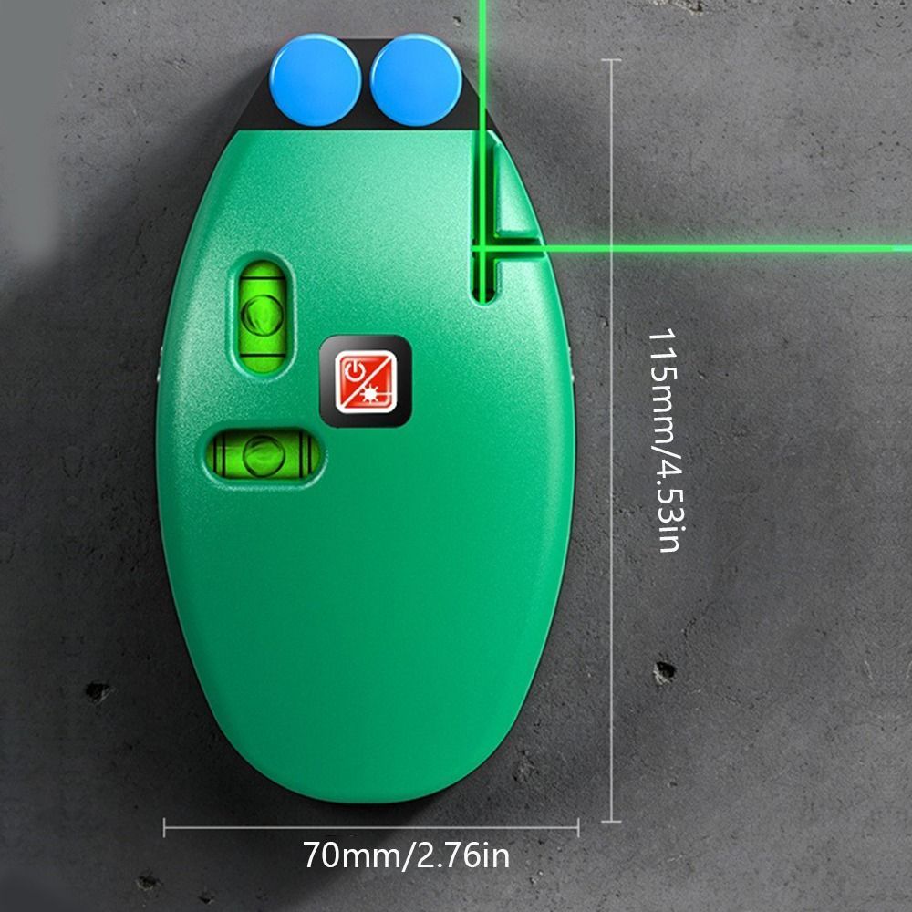 Laser dòng hồng ngoại SILKPULSE, Mức laser dọc có độ chính xác cao chạy bằng pin, Chùm tia đỏ / xanh khoảng cách dài Góc 90 độ Góc phải Ứng dụng tường mức bong bóng