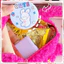 【Roshy】Gương nhỏ họa tiết hoạt hình gương tròn nhỏ cầm tay. gương trang điểm cầm tay dễ thương
