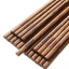 Cánh Gà Đũa Gỗ Hộ Gia Đình Không Sơn Mài Không Sáp Trẻ Em Gỗ Chắc Chắn 10 Cặp Gói Gia Đình Chống Trơn Trượt Chống @
