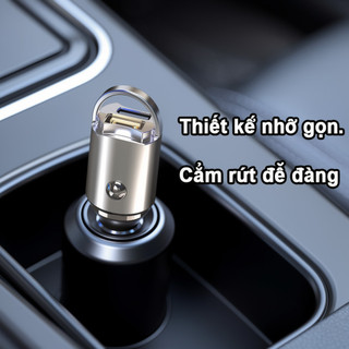 Bộ sạc ô tô Sạc siêu nhanh Hợp kim kẽm Thiết kế nhỏ gọn Bảo vệ đa năng Tương thích với tất cả các ô tô