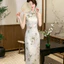Đầm sườn xám phong cách Trung Hoa tinh tế, phù hợp cho các dịp retro và thời trang hiện đại