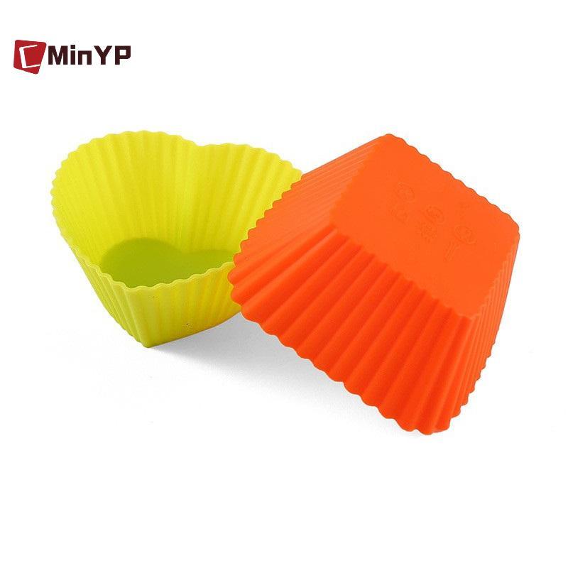 CMinYP 3 Chiếc Bento Chia Cốc Dễ Dàng Làm Sạch Khuôn Bánh Có Thể Tái Sử Dụng Khuôn Món Tráng Miệng Sushi Phụ Kiện Bảo Quản Riêng Biệt Thực Phẩm Hộp Cơm Trưa Lót Vinh Quang