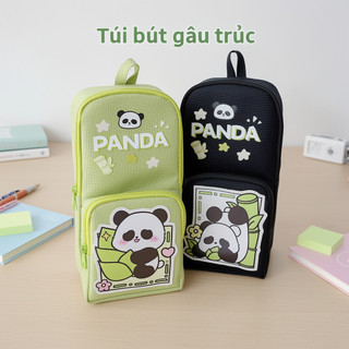 Hộp đựng bút chì Capybara Vải Oxford Nhiều túi Dung tích lớn Nhà tổ chức văn phòng trường học dễ thương