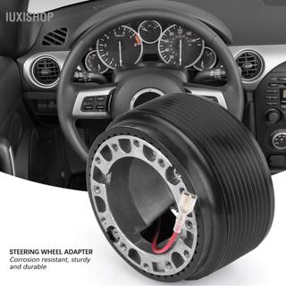 Iuxishop Iuxishop 6 Lỗ Vô Lăng Ngắn Hub Adapter 6 Bu Lông Lỗ Nhanh Tích Tắc Tắt Bộ Sửa Đổi MAZDA 323 MX3 MX5 MX6