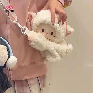 HWETR Chim Cánh Cụt Nhỏ Cừu Papa Lamb Túi Đa Năng Sang Trọng Túi Khuôn Viên Túi Đeo Vai Búp Bê Dễ Thương Đeo Ngang Bapa