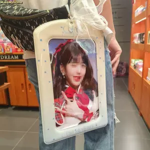 Vỏ bảo vệ hình ảnh MAKEMYHOME, Hộp đựng thẻ Photocard đầy màu sắc khổng lồ, Vỏ thẻ PVC Hàn Quốc Idol A4