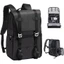 Ba lô máy ảnh STABFOAM, Túi máy ảnh DSLR chống sốc chống nước, Ngăn đệm chuyên nghiệp Nylon Truy cập nhanh Tay áo máy tính xách tay Sử dụng du lịch